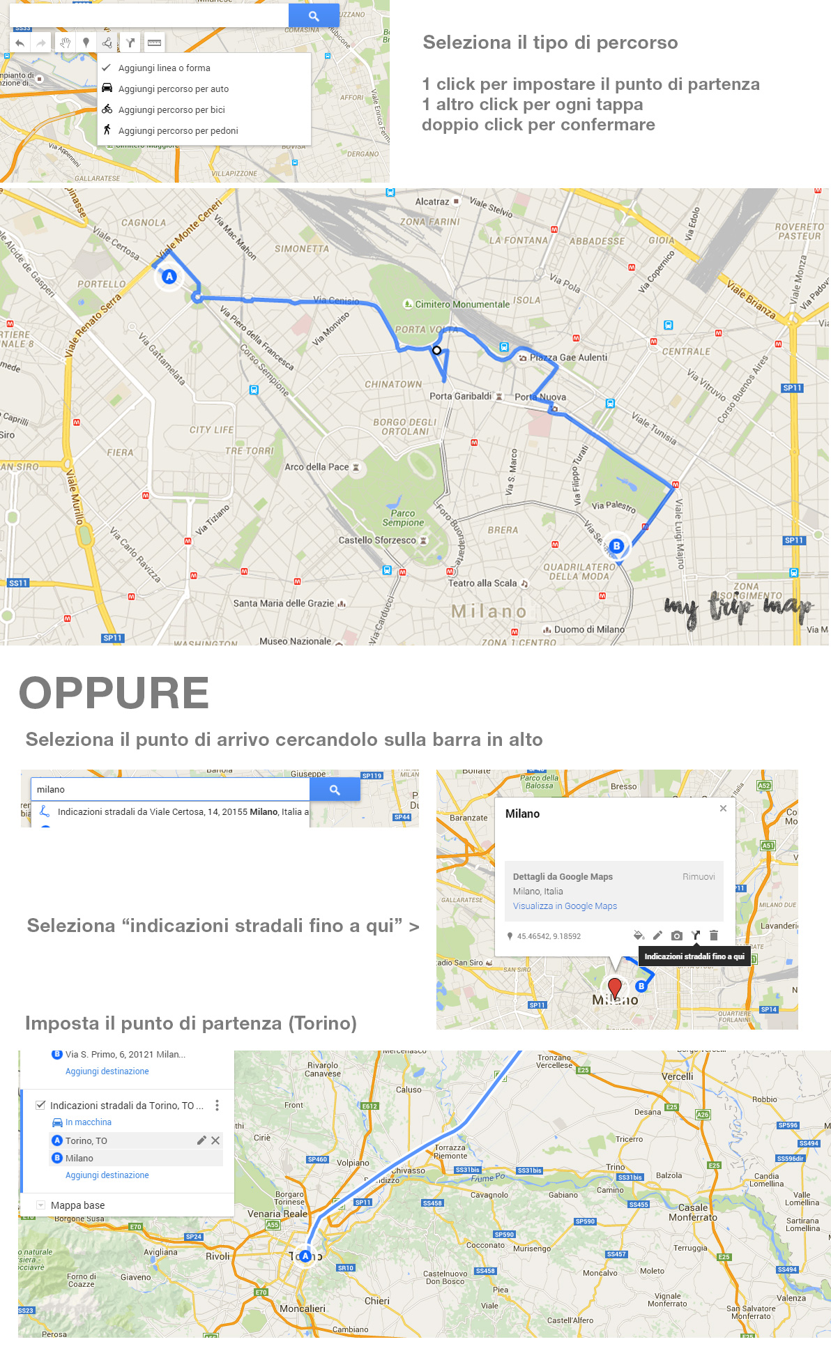 Crea Itinerario Con Google Mytripmap